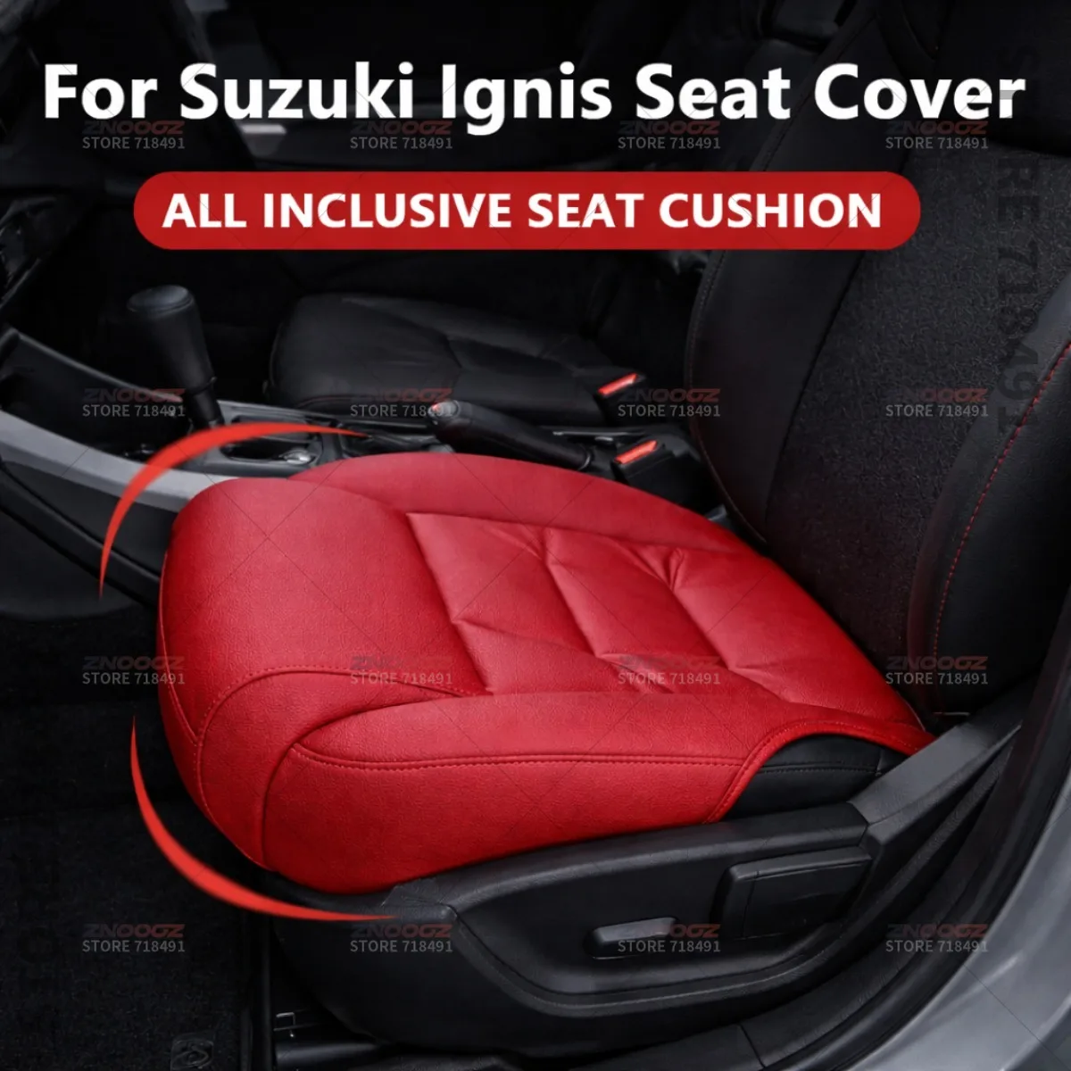

For Suzuki Ignis Miata Car Seat Leg Support Extension Seat Cover Memory Foam Extender Cushion Interior Accessories