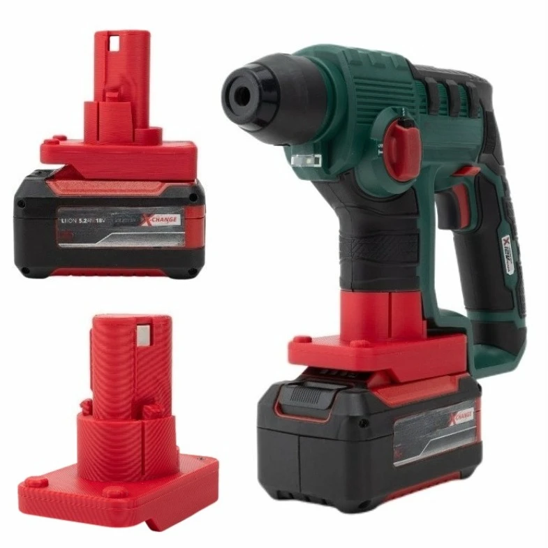 

Compatible with OZITO 18v Lithium Battery Adapter Converts To PARKSIDE X12V Drill Tool Base Interchangeable Connector Adapter