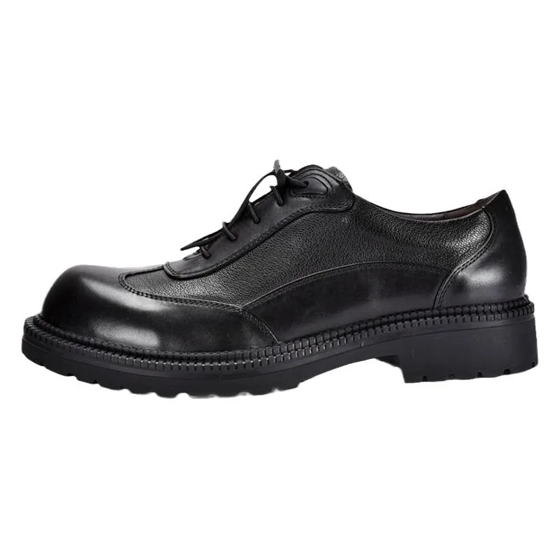 High quality all genuine leather men's business leather shoes cowhide Casual Shoes