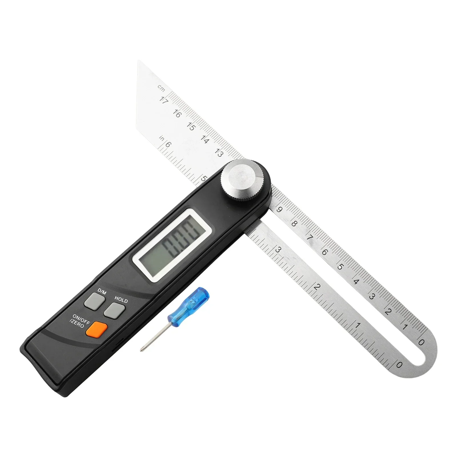 

Stainless Steel Digital Protractor Gauge T Bevel Degree Electronic Level Inclinometer Ruler LCD Display Measuring Tools