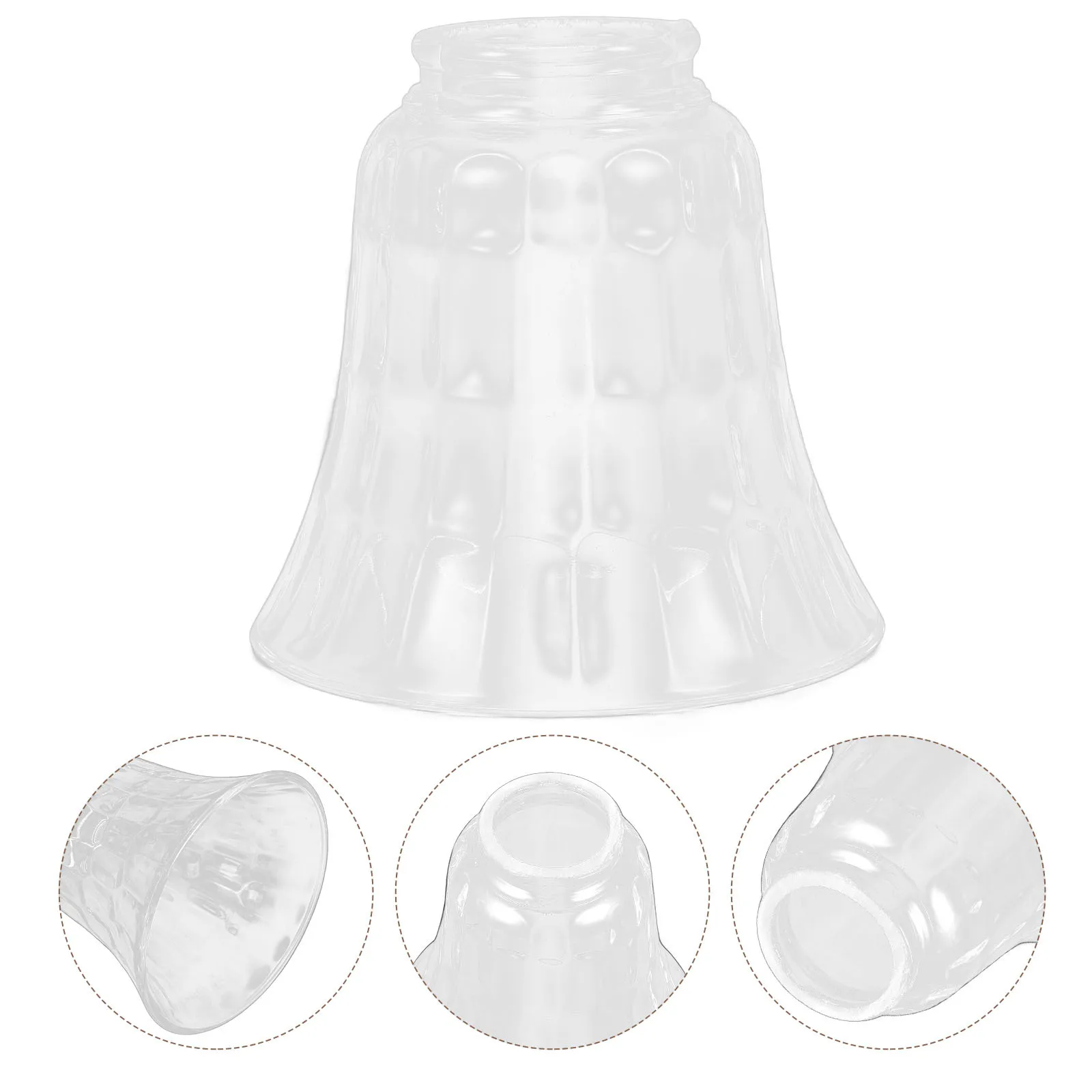 

Glass Lampshade Replacement Smooth Glass Ceiling Light Shade Modern Pendant Lamp Shade for Home Lighting Fixture Living Room