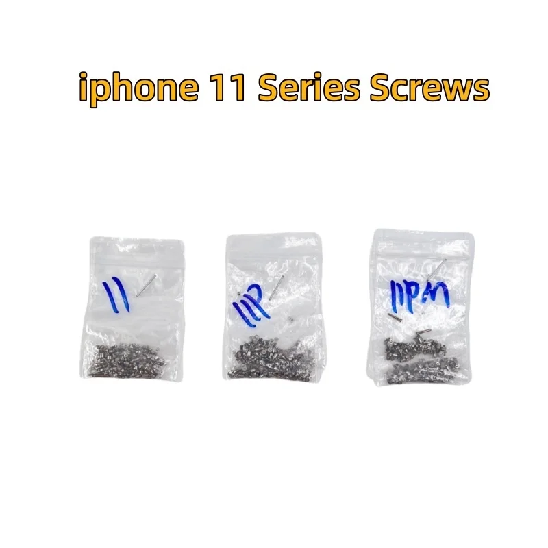 Full Screws Set Repair Bolt Inner Parts Replacement for iPhone 7 7P 8 X XS XSMAX 11 12 13 14 15 Series Repair bolt Complete Kit