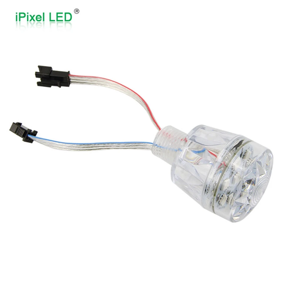 DC24V 2.7 w/sztuk 12 diod LED UCS1904 SMD 5050 cyfrowe 40MM rozrywkowy LED oświetlenie pikselowe