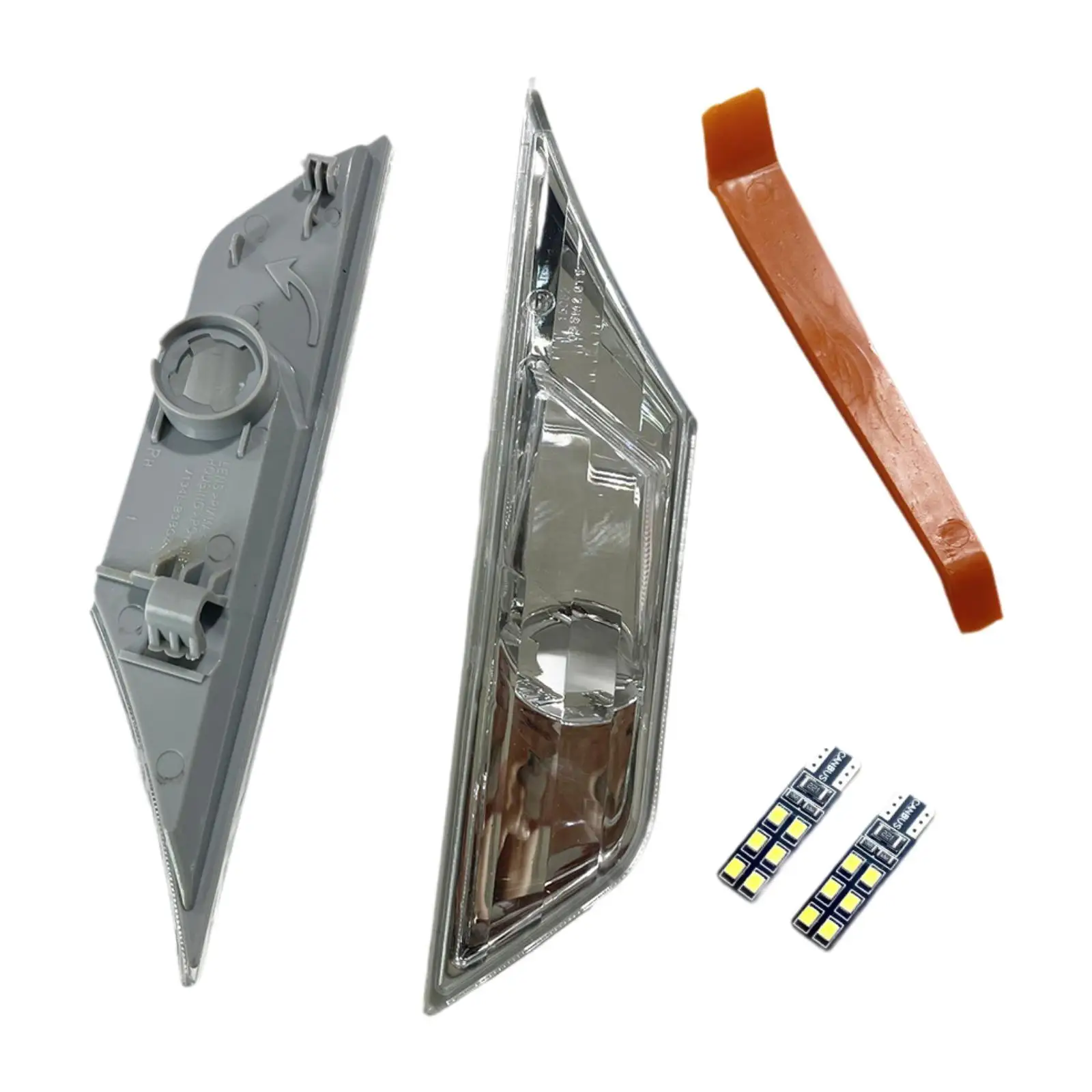 

Автомобильная лампа из полипропилена премиум-класса, передние боковые габаритные фонари, простая установка, замена светодиодных ламп для Honda Civic 2016 2021,