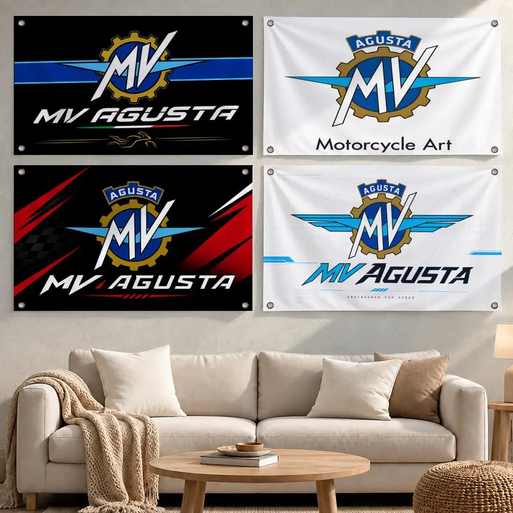 Brand MV Agusta Flags wall flag fabric hanging flag room decor apartment living room photo corner