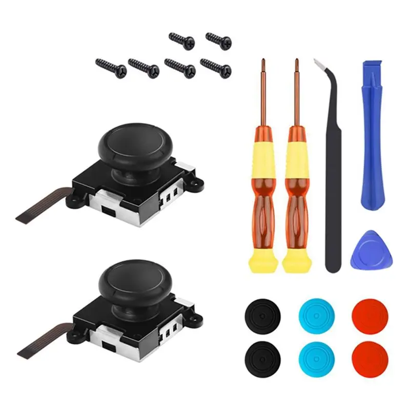 

Запасной аналоговый джойстик для контроллеров Joy-Con, совместимый с моделями Switch/Lite/OLED.