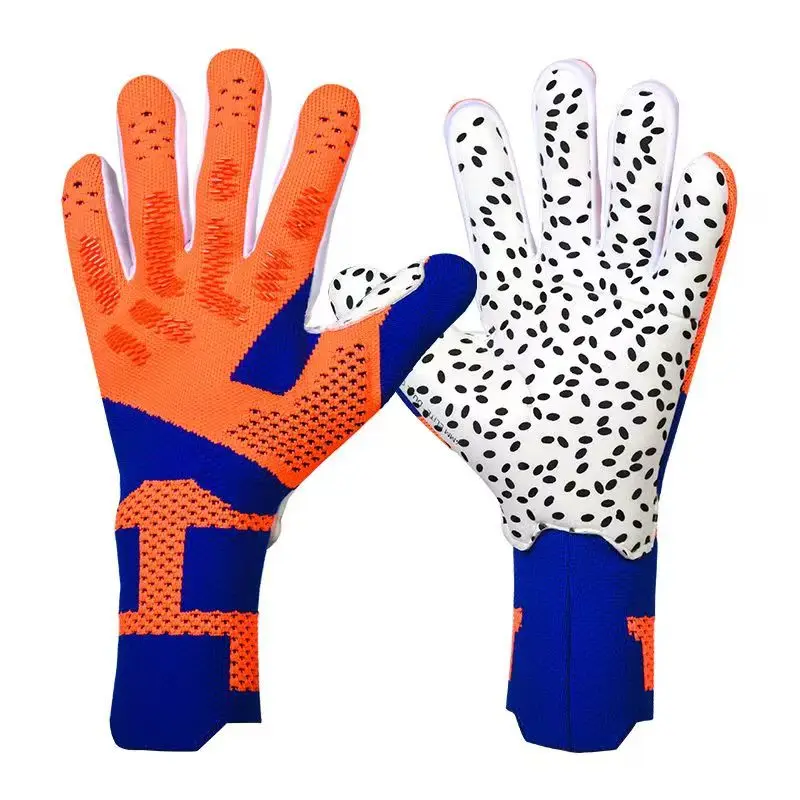 2024 Professional sAdults Kids Football Latex Thickened Protection Goalkeeper Soccer Sports Football Goalie Gloves