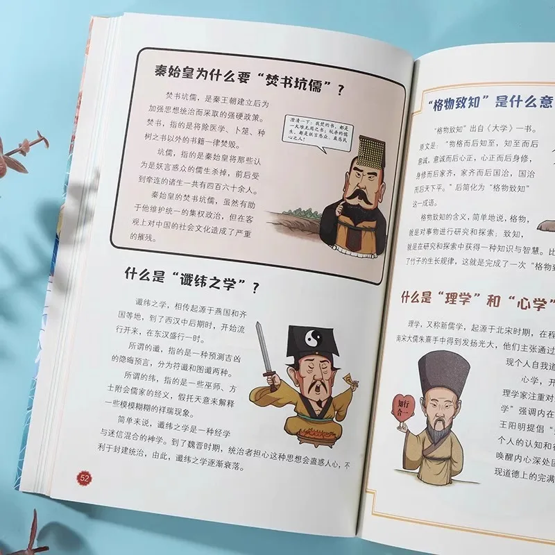 만화, 어린이 문화 지식, 백과사전, 도서, 교실 내외의 중국 문화 백과사전