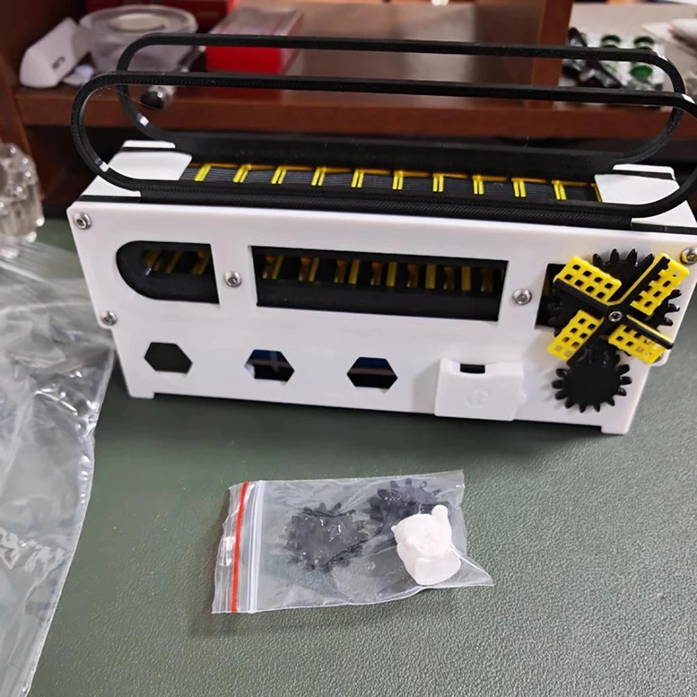 3D Printing DIY Electric Parallel Elevator – STEM Elementary Education Scientific Experiment Model (Transfer Passage Included)