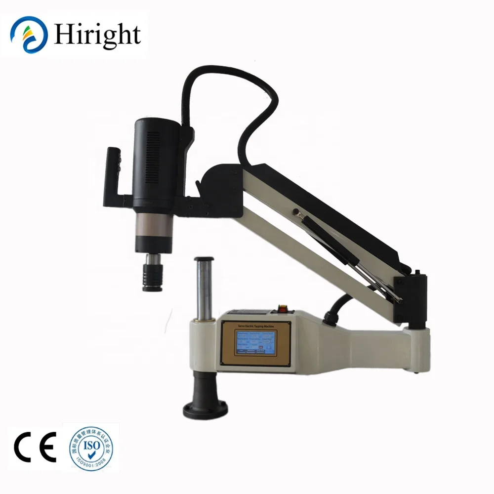 

Best Selling Portable Servo Electric Tapping Machine M3 M48 Higher Quality Lower Cost PLC Gearbox Core Components