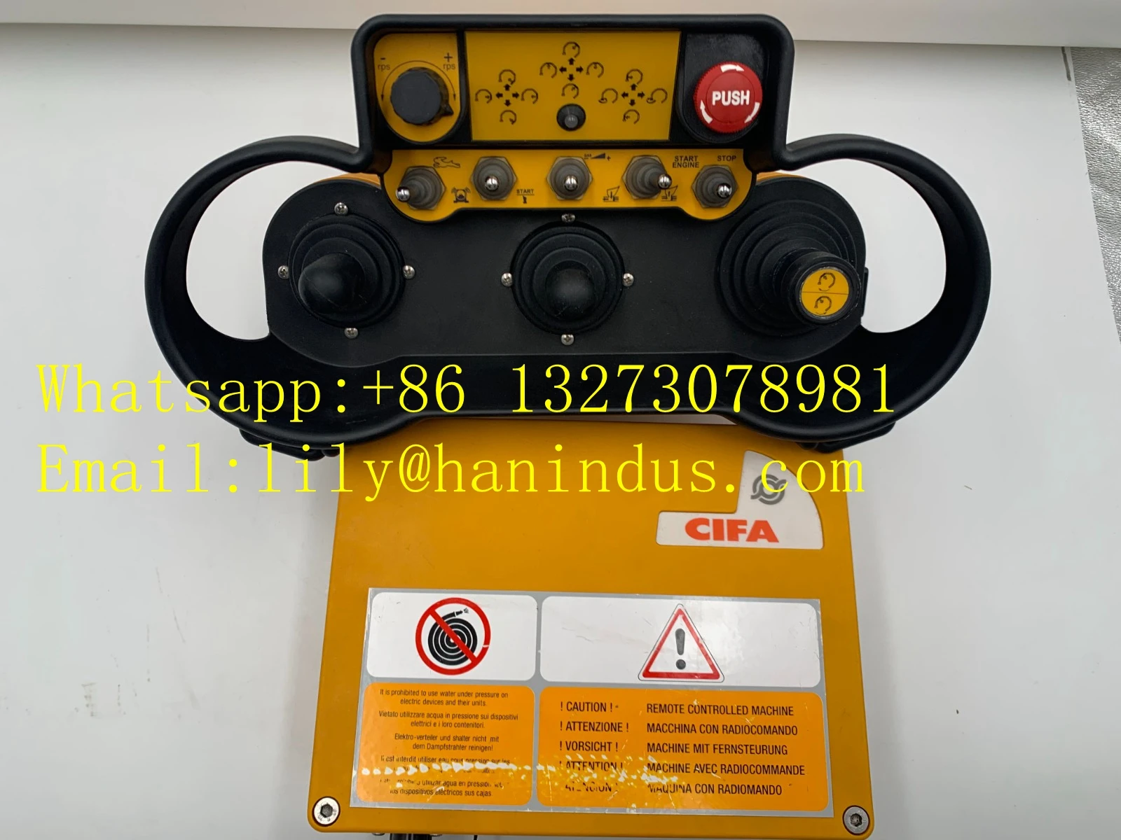 

CIFA Remote Control Used AND Original