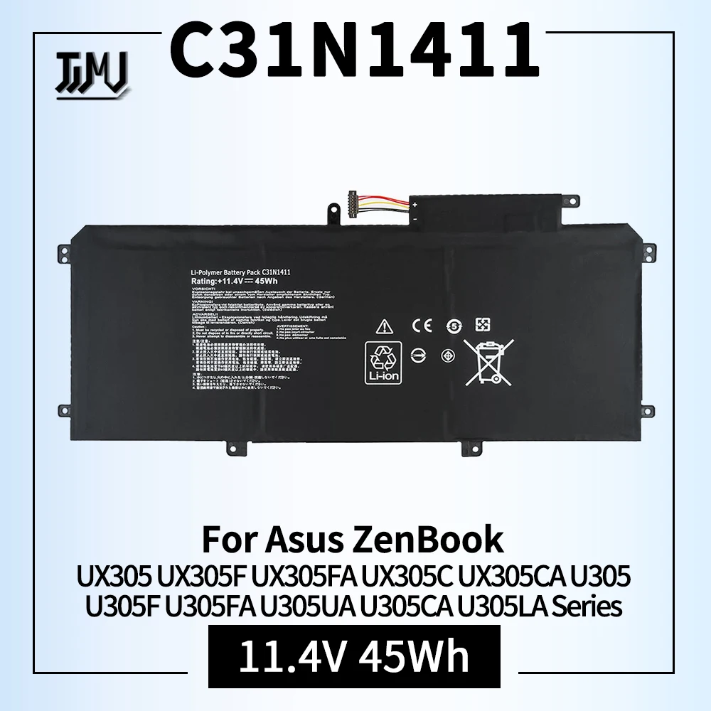 

C31N1411 Laptop Battery Compatible with ASUS ZenBook UX305 UX305F UX305FA UX305C UX305CA U305 U305F U305FA U305UA U305CA U305LA