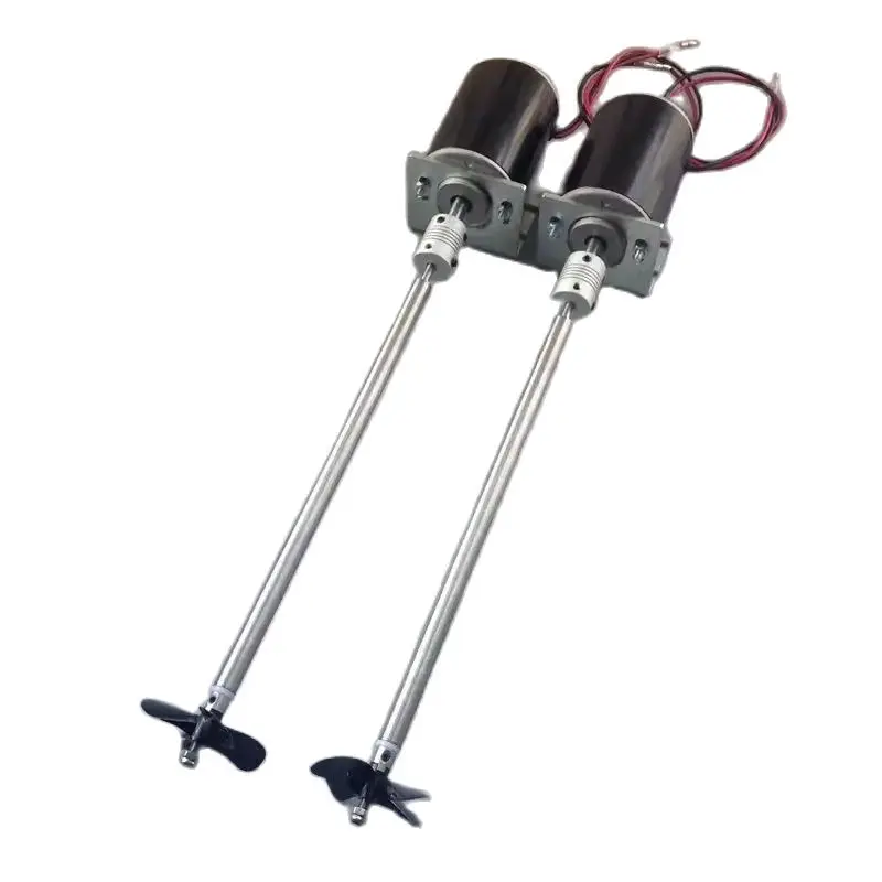 

RC Nesting Fishing Bait Boat Motor 12V Permanent Magnet DC 3500rpm 30W Four Blade Propeller 4mm Stainless Steel Shaft