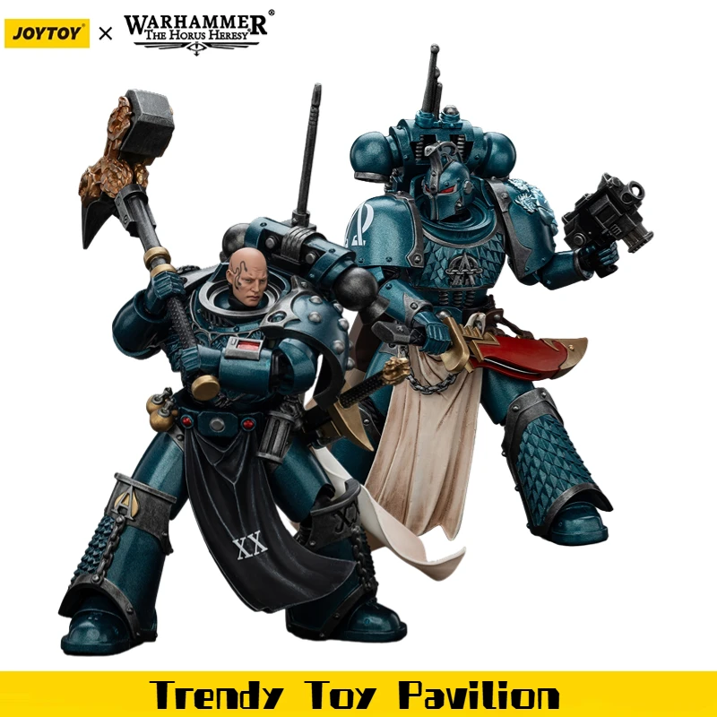 

【JOYTOY】Warhammer 40K Alpha Legion Praetor с силовым мечом Harrowmaster Armillus Dynat 2 шт. 1/18 экшн-фигурки игрушки