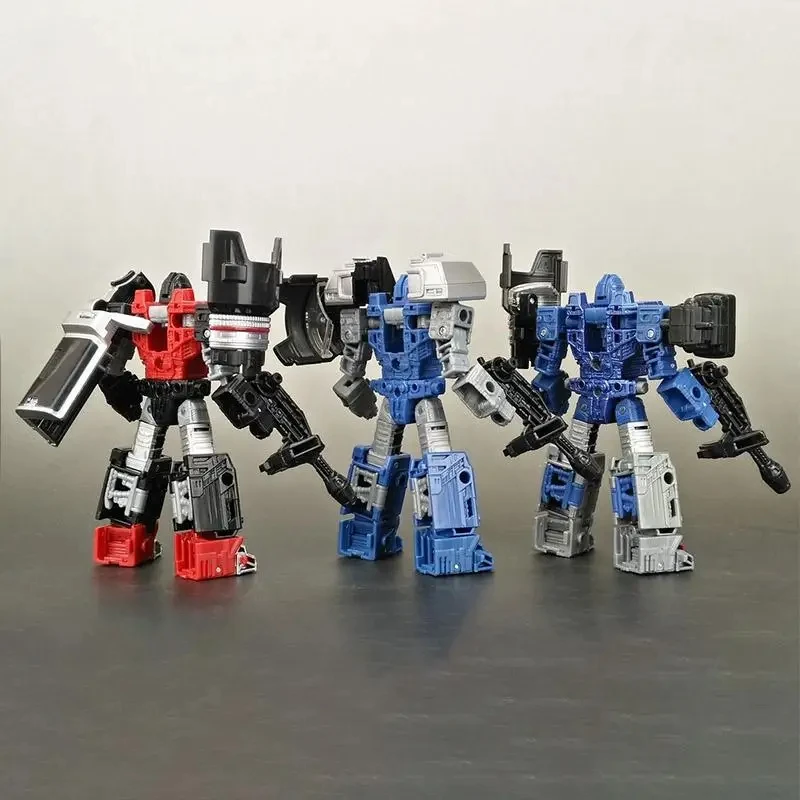 [W magazynie] Hasbro Transformers oblężenie serii limitowanych reflektorów skład trzech osób garnitur 12Cm klasy Deluxe zabawka do kolekcjonowania prezent