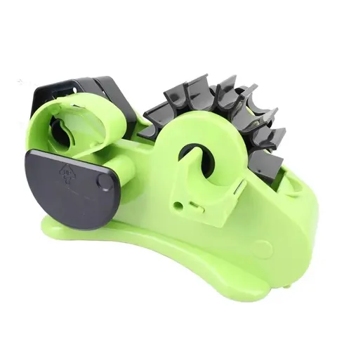 Многофункциональный держатель для ленты, резак для ленты, фиолетовый роликовый резак для ленты, настольный полуавтоматический прозрачный диспенсер для ленты большой диспенсер для ленты купить - №7