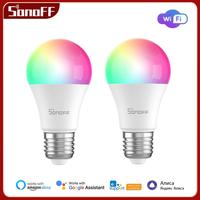 SONOFF B02-B-A60/ B05-BL-A60 WiFi Smart LED Bulb E27 Dimmable RGB Lamp Bulbs 9W 220V-240V Smart Home eWeLink APP Control