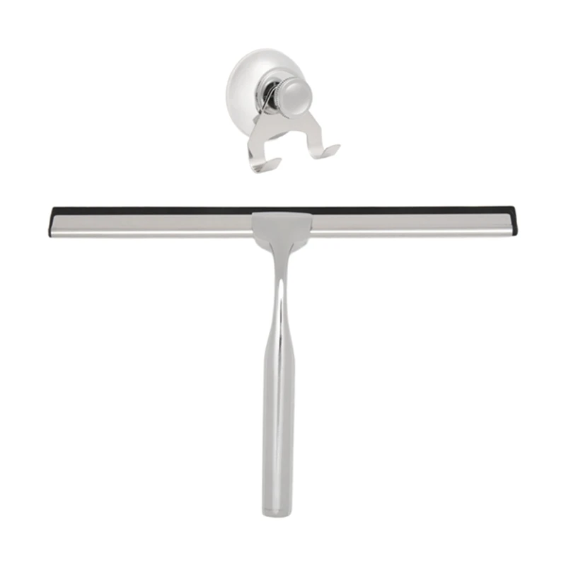 

AMETAL Shower Squeegee, Stainless Steel Squeegee Shower Cleaner For Shower Doors, Bathroom, Window And Car Glass