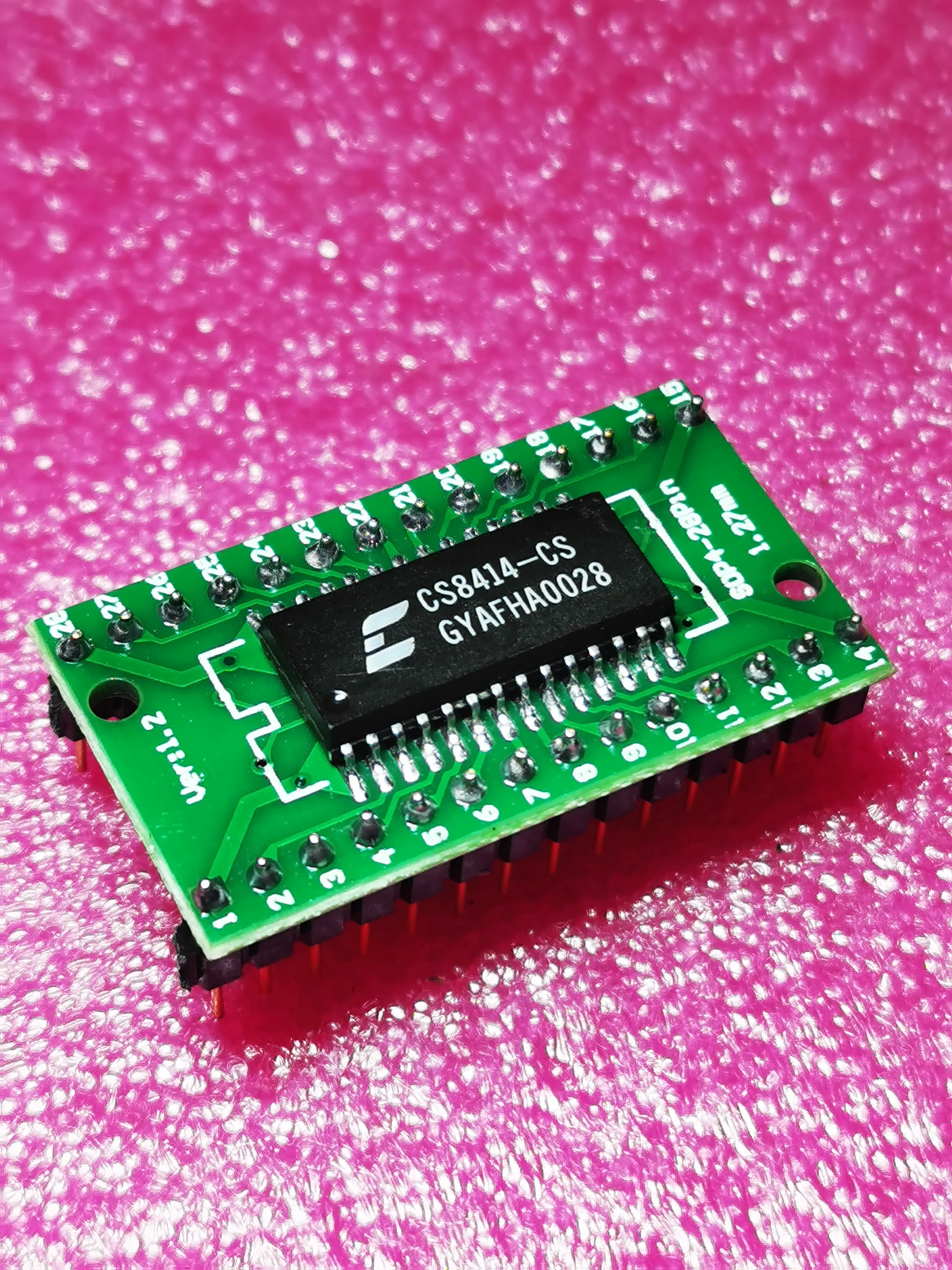 cs8412 Original cs8412-csz cs8414 cs8415 cs8416 (SOP28 zu DIP28) Digital Audio Interface Empfänger