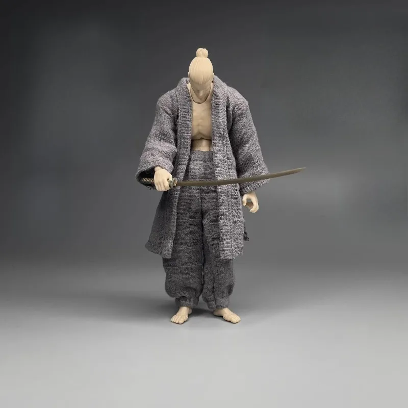 

CROWDHTOYS 1/12 Scale Toy Figures Male Soldier Fashion Trend Warrior Top Pants for 6'' Body Clothes Accessories