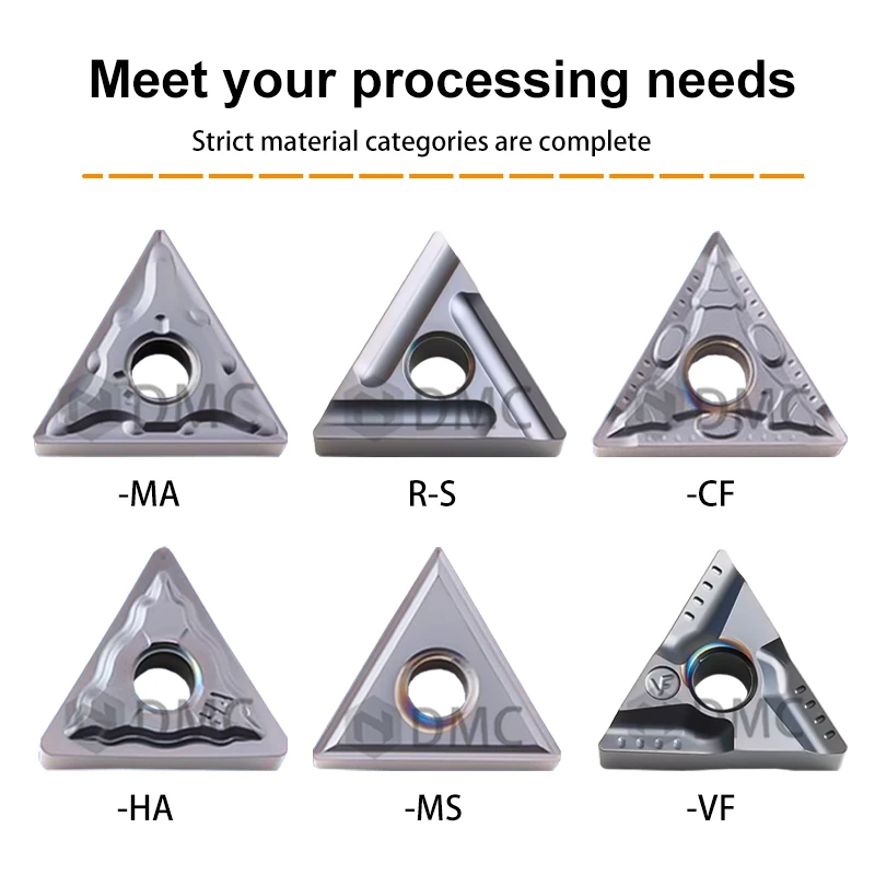 

Режущий резак с числовым управлением TNMG160404 160408 160412 CF/MA/MQ/MS/R-VF/R-S LF6018S Токарный станок с ЧПУ Токарные лезвия из нержавеющей стали