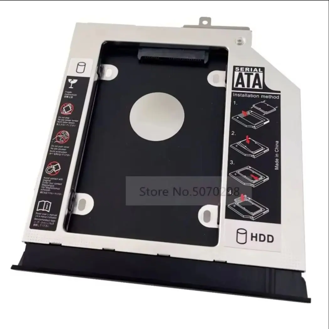com-painel-de-bezel-compativel-de-95mm-adaptador-de-suporte-para-2º-disco-rigido-hdd-ssd-compartimento-Optico-para-asus-vm510-w509-w519-vm590