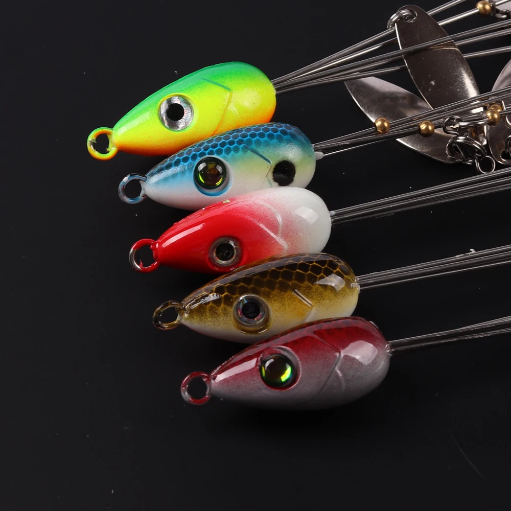 5pcs Alabama Umbrella Rig Fish - Fishing Lure Blade Bait ulasan dan harga