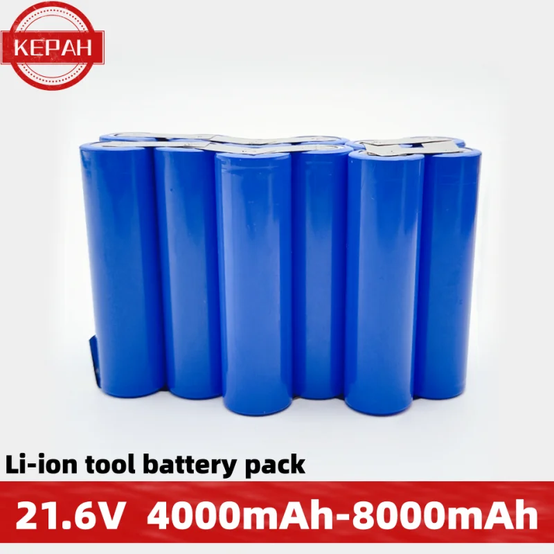 KEPAH Lithium ion tool battery pack, CPC B18B22 1800-A22 SID22-A SID18-A SFH22-A, 21.6V 18650 4000mAh-8000mAh