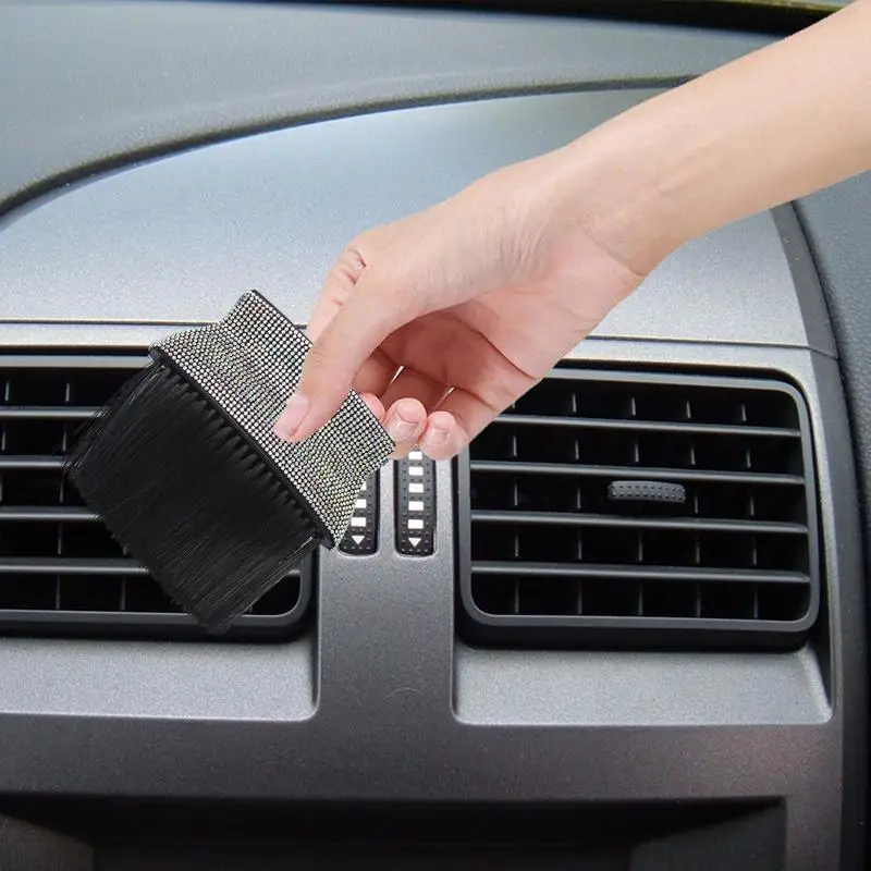 Car Interior Cleaning Brush Center Console Cleaning Brush Air Conditioning Outlet Cleaning Brush Car Cleaning Accessories