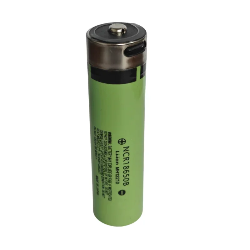 SUYIJIA 18650 Lithium Battery 3.7V 3400mAh NCR18650B Rechargeable Battery USB TYPE-C Charging Port Supports Reverse Charging