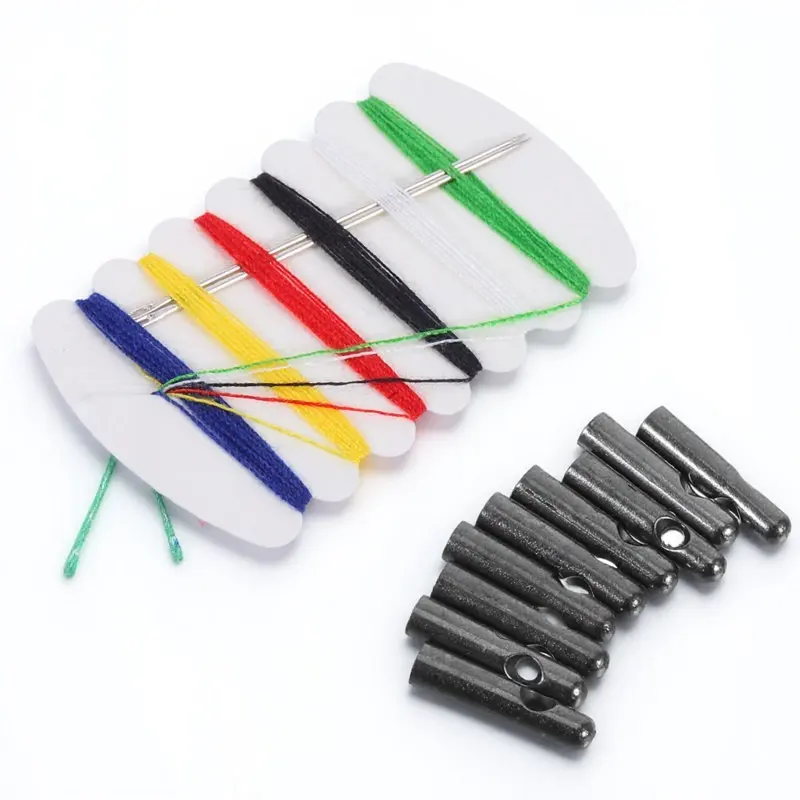 

10 Pcs Outdoor Umbrella Replacement Parts Tips Parasol Tail Beads Black Folding Ribs Repair