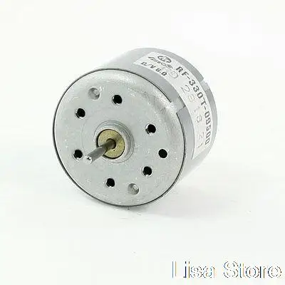 2200RPM 3V 0.007A Cylinder Electric Mini DC Motor for VDC DVD CD Player