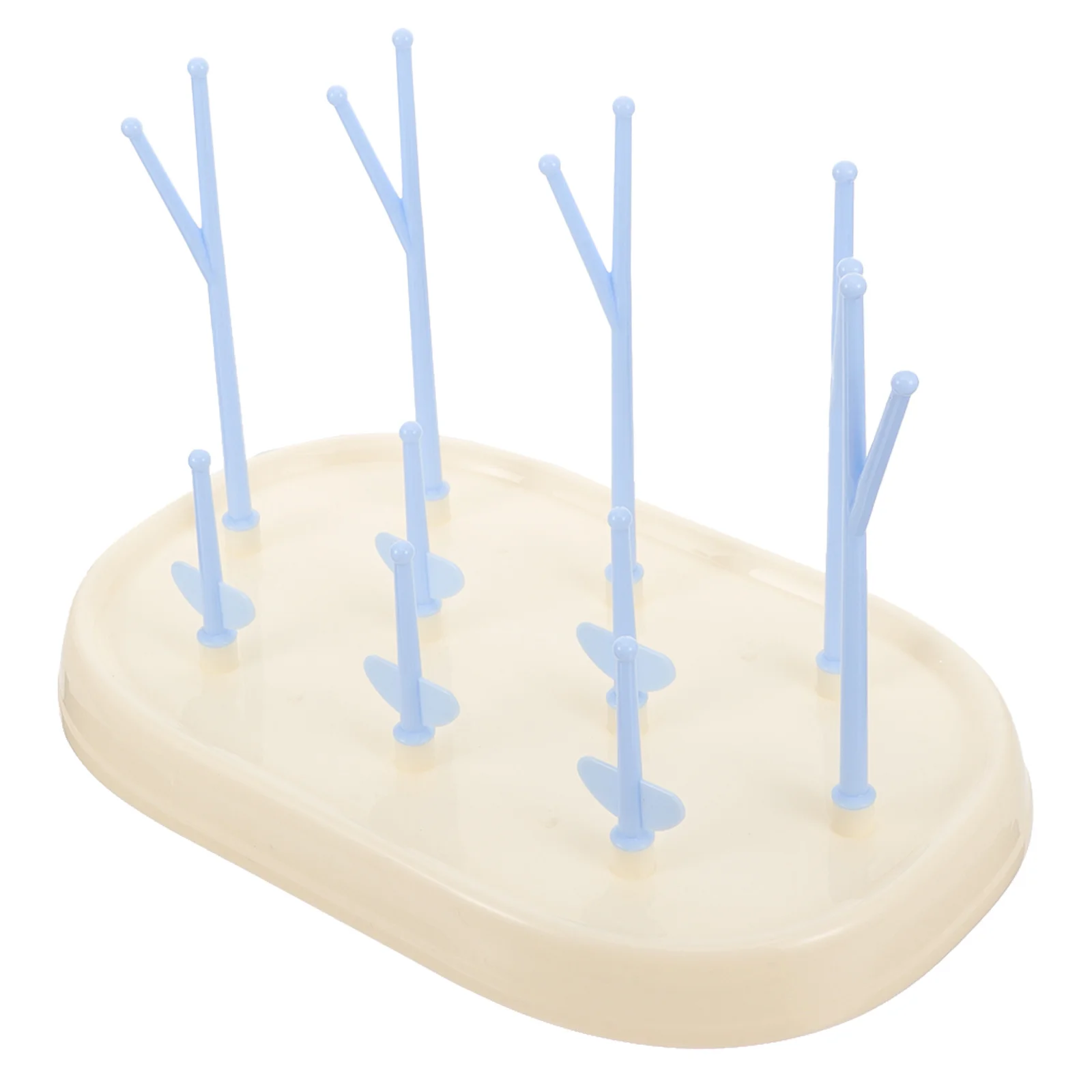 

Подставка для сушки детских бутылочек премиум-класса. Открытый дизайн. Быстрое испарение. Предотвращение перекрестного загрязнения. Белые чашки-непроливайки для малышей.