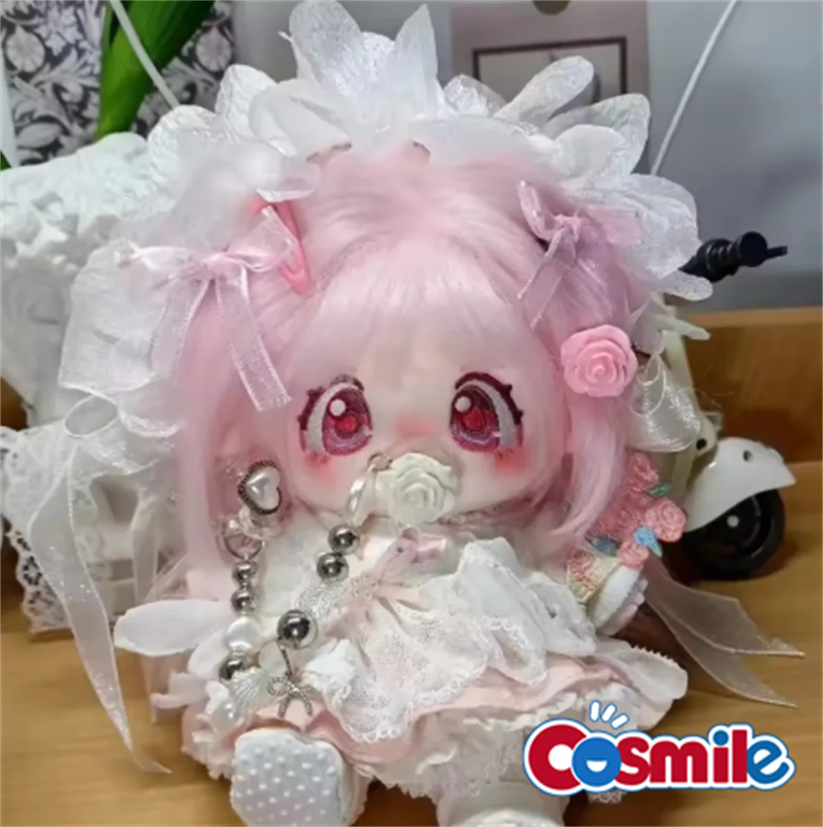 20cm Cute Plush Doll Puella Magi Madoka Cotton Doll Clothes Dress Up Cosplay Anime Figure Plushie Toy Xmas Collection Gifts