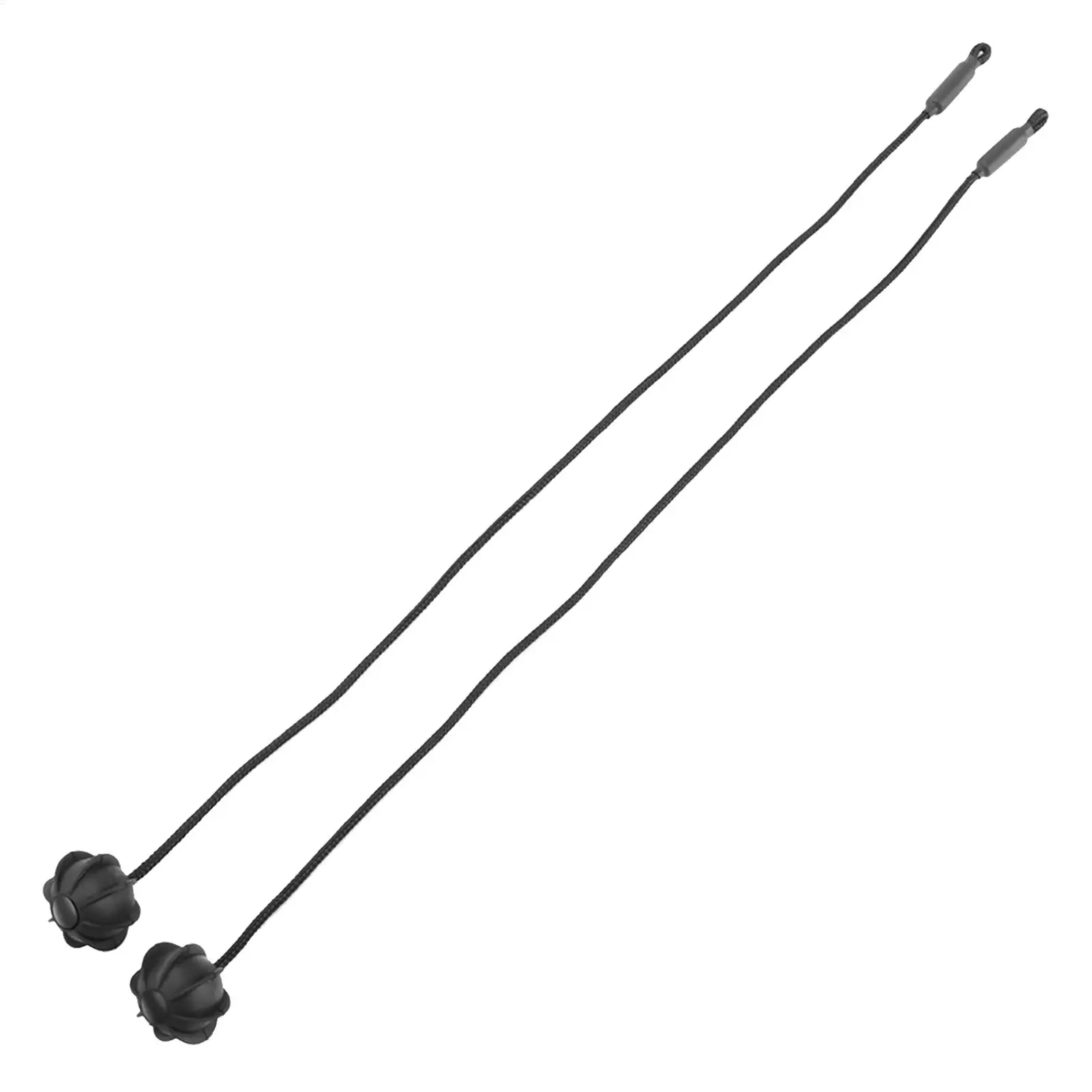 2Pcs Car Rear Shelf Straps Ball Holding Cord Vehicle Tailgate Trunk Wrap rope around back of leaves compression strap car trunk