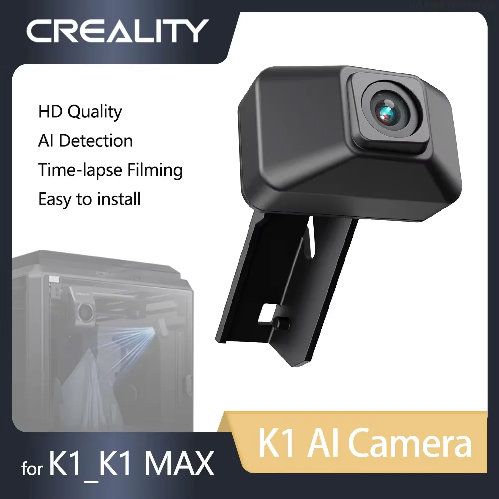 

CREALITY New Upgrade K1 AI Camera HD Quality AI DetectionTime-lapse Filming Easy To Install for K1_K1 MAX 3D Printer Accesoires