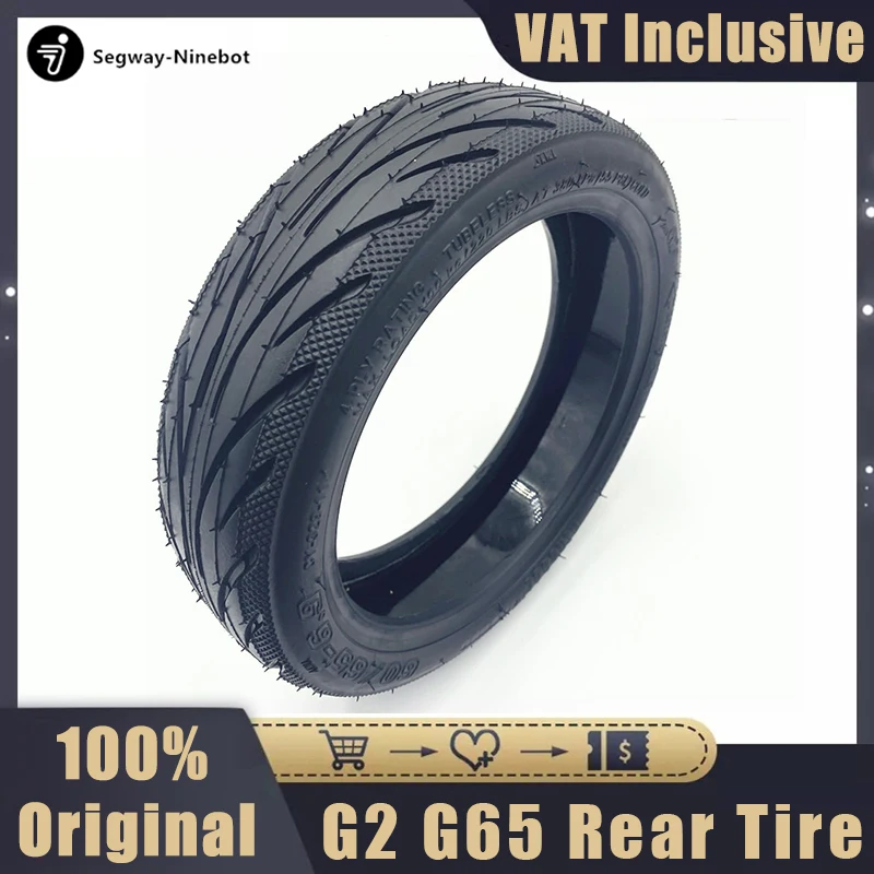 Original Ninebot Scooter Tire 60/65-6.9 Vacuum Tire for Ninebot Max G2 G65 Electric Scooter Accessories Tubeless Tire