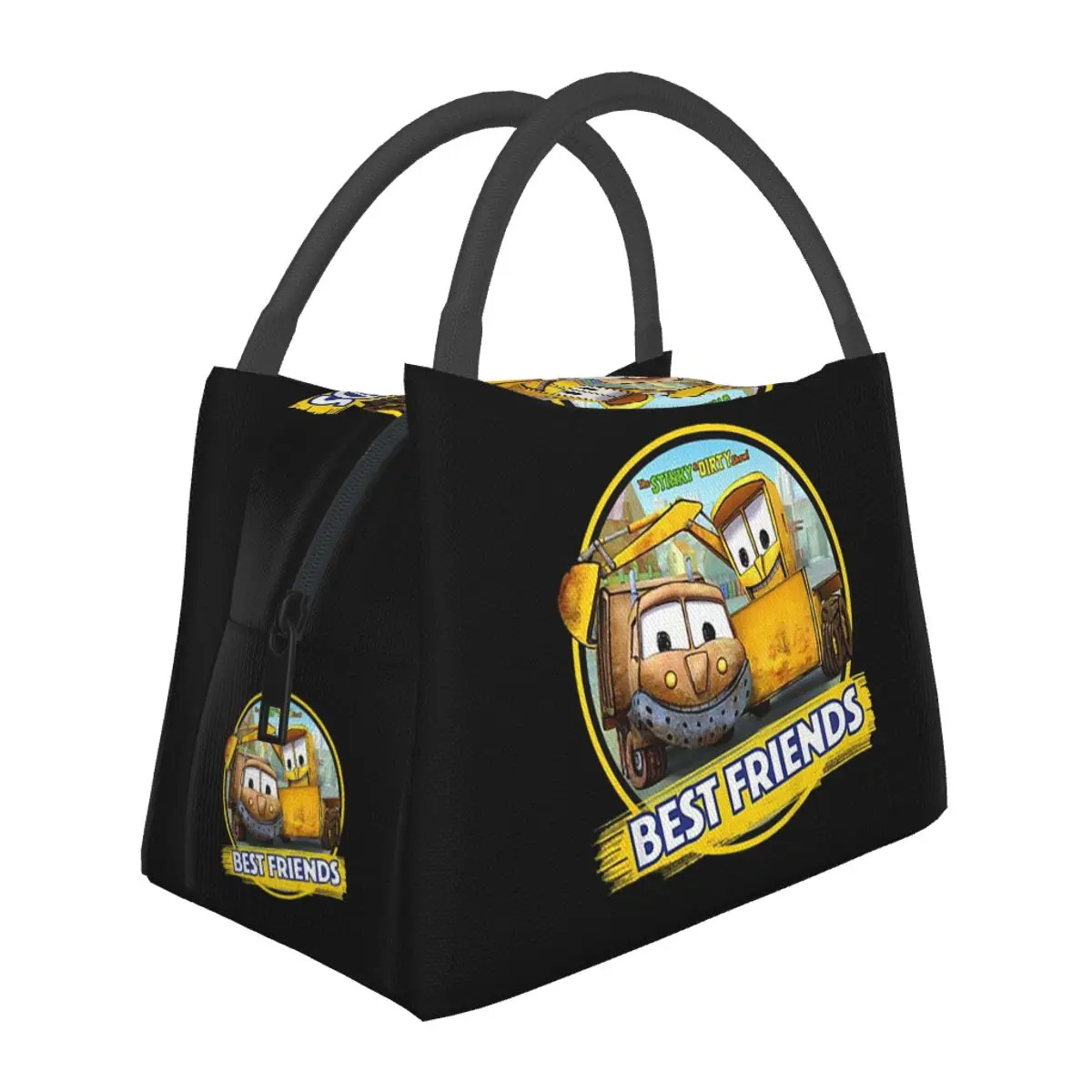 

Stinky And Dirty Show Best Friends Insulated Lunch Bag for Women Bento Storage Food Boxes Leakproof Container Thermal Lunch Box