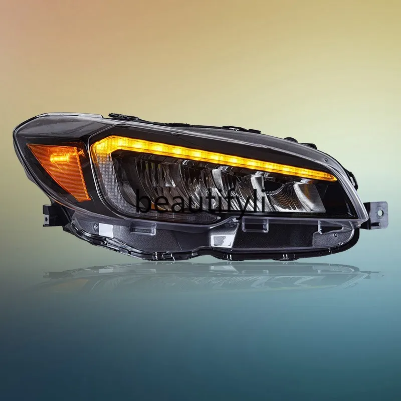 

Headlight assembly 15-20 modified LED headlights, running water turn signals, LED daytime running lights