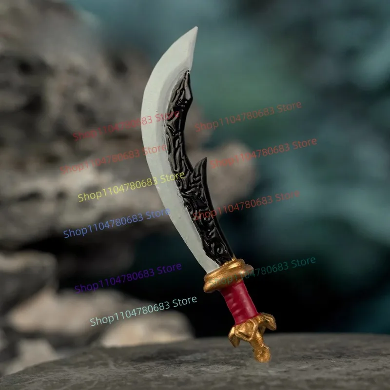 Bloques de construcción MOC, accesorios para minifiguras, cuchillo y club, modelo de ensamblaje, juguete de anime y dibujos animados, decoración, regalo coleccionable