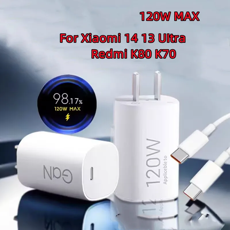 Original Xiaomi Mi 15 Ultra Gan Charger 120W US Turbo Charge Cargador Adapter XiaoMi 14T 13 Redmi No