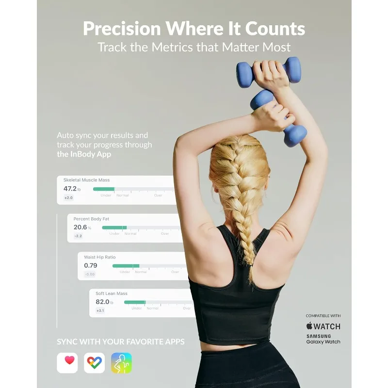 مقياس تكوين الجسم H30 مقياس ذكي مع مؤشر كتلة الجسم، الدهون في الجسم، مقياس كتلة العضلات مع التطبيق، قياس الدهون في الجسم