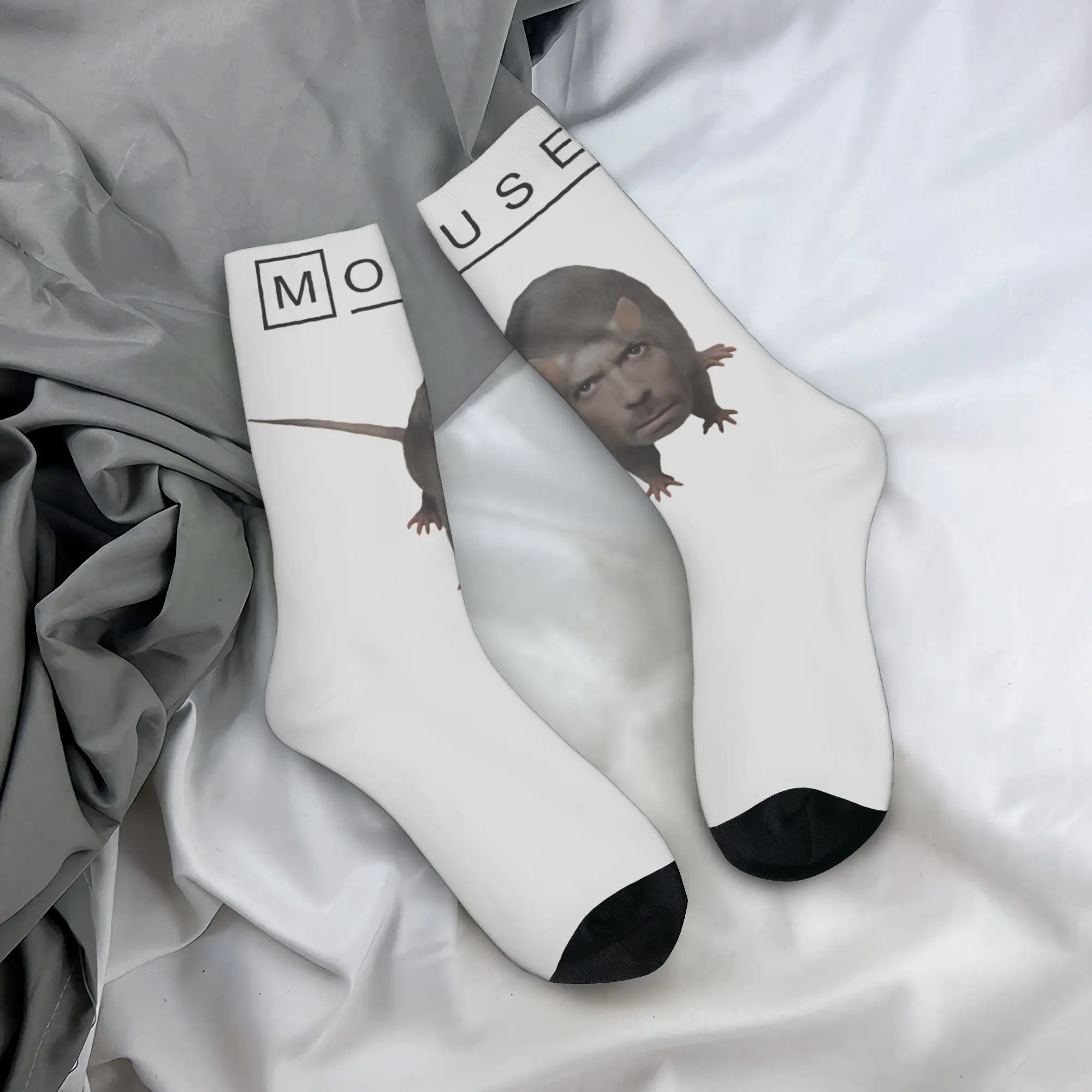 

House Dr Gregory Socks Autumn Mouse Stockings Funny Unisex Men Soft Socks Custom Skateboard Anti Slip Socks