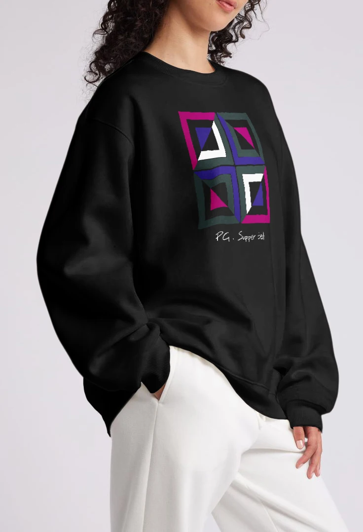 PG 2025 سترة نسائية غير رسمية على الموضة جديدة للخريف والشتاء بلوفر نسائي كلاسيكي دافئ سترة تريكو #3