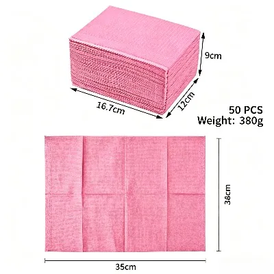 Disposable nail pads, 20/50 sheets per pack, thickened and soft without shedding, breathable, beauty accessory