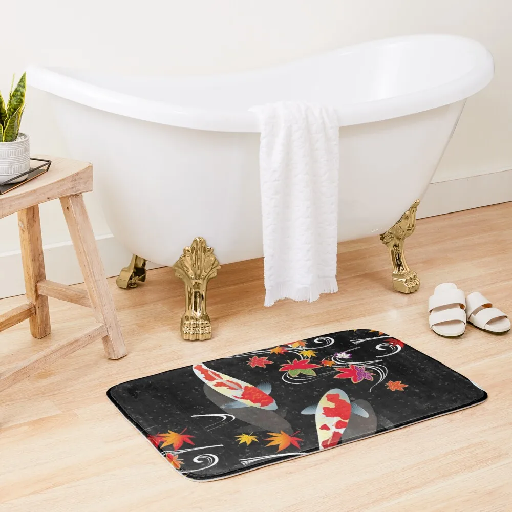 

Japanese Koi Bath Mat Bathroom Mat Bathroom And Shower Products