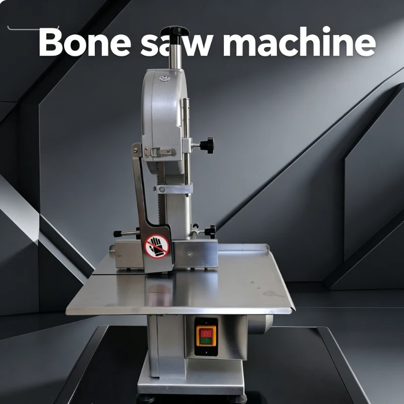 Small Electric Bone Cutting Machine Frozen Meat Cutter Commercial Food Cutting Machine Bone Sawing Machine