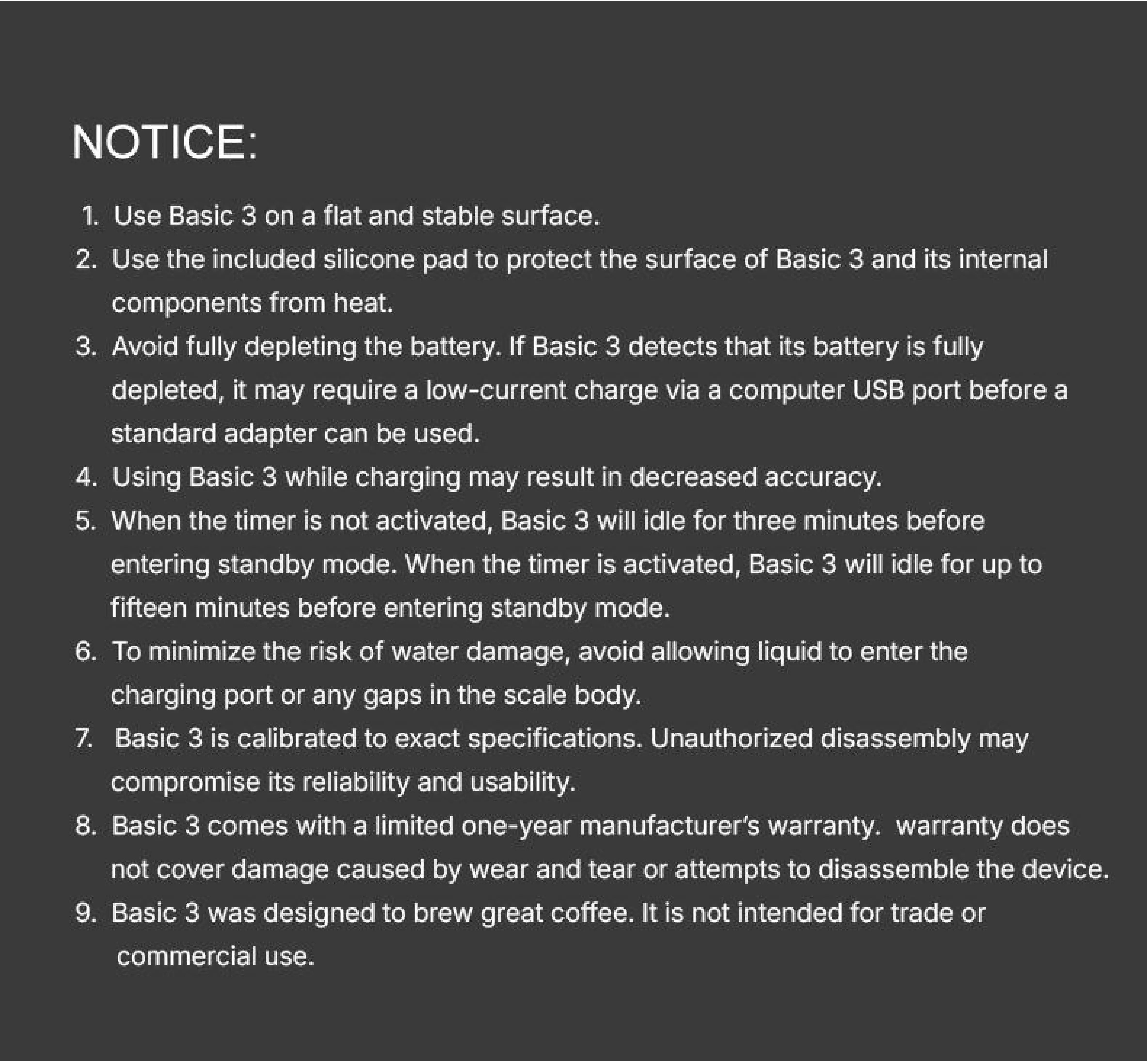 TIMEMORE Black Mirror Basic 3 Kaffeewaage Küchenwaage Digitale Waage Mini-Wiegeplattform Schlanker Intelligenter Leichtgewicht – Detail 29
