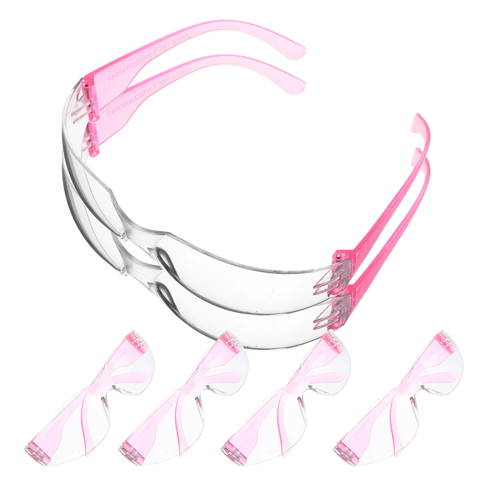 

6 Pcs Children's Goggles Glasses Impact Resistant Safety Protective Eyewear Lens