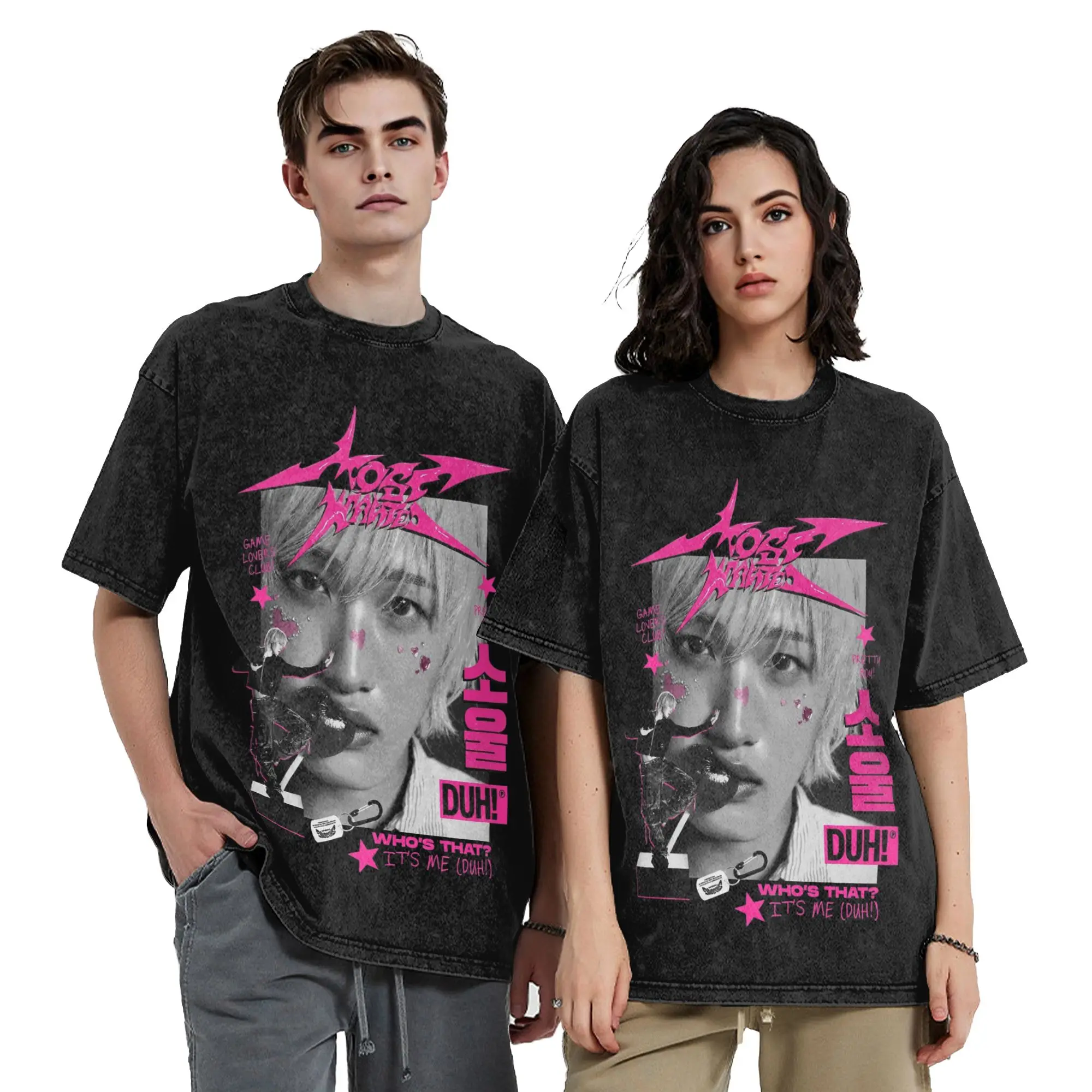 

Футболка P1Harmony Soul Most Wanted World Tour Duh, футболки из 100% хлопка, модные мужские и женские топы, уличная одежда, летние футболки